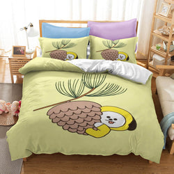 Classic Cartoon image Bedding Set Quilt Covers Without Filler (Online Order Only)
