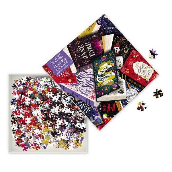 Classics Cascade by Jenny Zemanek 1000 Piece Jigsaw Puzzle Flame Tree