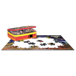Classroom Crusher Monster Jam Lunch Bag & 100 Piece Jigsaw Puzzle Eurographics