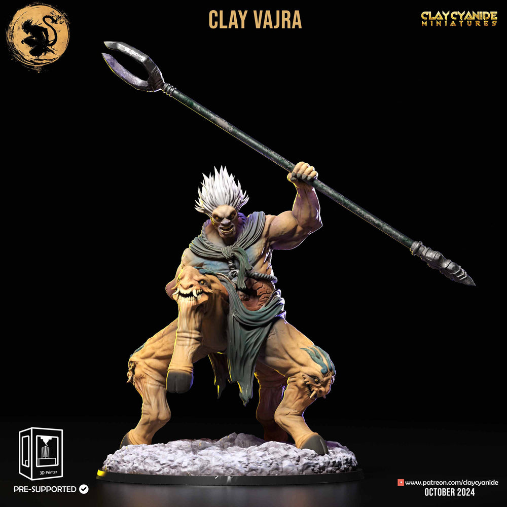 3D Printed Clay Cyanide Clay Vajra Black Myth Wukong Set 28 32 mm D&D (Online Only)