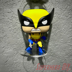 Clear Floating Shelf for Funko Pop & Action Figure Display | Wall-Mounted Acrylic Display for Collectibles (ONLINE ORDER ONLY)