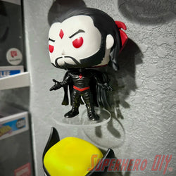 Clear Floating Shelf for Funko Pop & Action Figure Display | Wall-Mounted Acrylic Display for Collectibles (ONLINE ORDER ONLY)