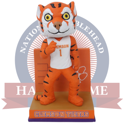 Clemson Tigers Basketball The Tiger Dancing in March Bobblehead (ONLINE ORDER ONLY)