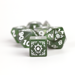 D&D Adventure Dice Set - Cleric Edition | Green 15pc Collection (ONLINE ORDER ONLY)