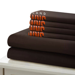 Cleveland Browns Bedding Set Duvet Cover Without Filler (Online Order Only)