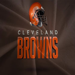Cleveland Browns Bedding Set Duvet Cover Without Filler (Online Order Only)