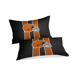 Cleveland Browns Bedding Set Duvet Cover Without Filler (Online Order Only)