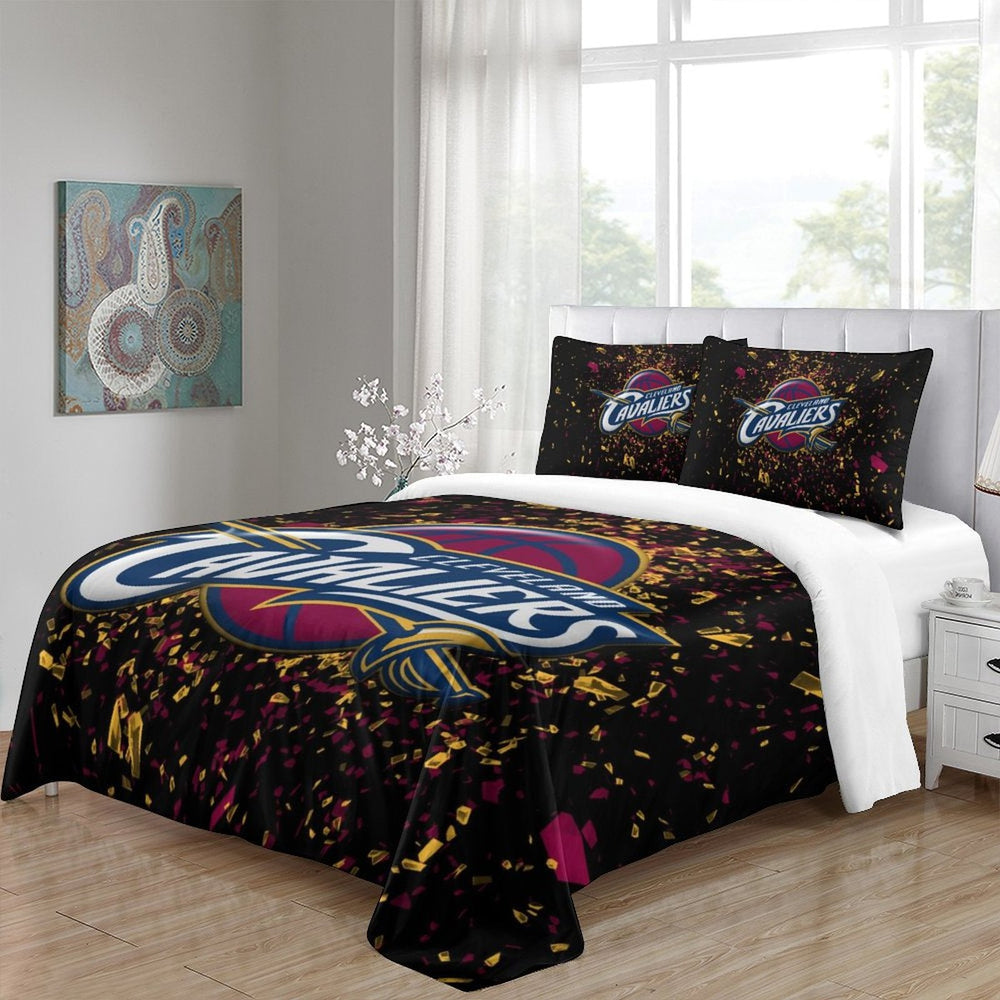 Cleveland Cavaliers Bedding Set Duvet Cover Without Filler (Online Order Only)