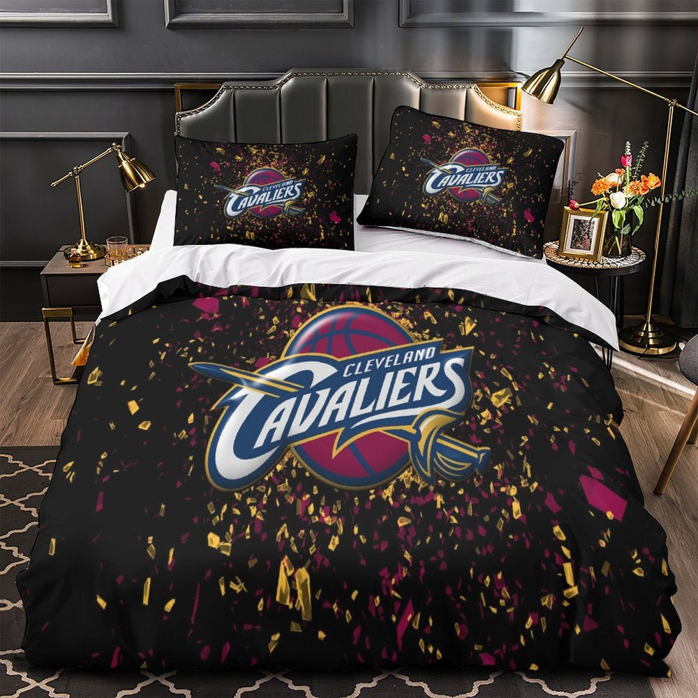 Cleveland Cavaliers Bedding Set Duvet Cover Without Filler (Online Order Only)