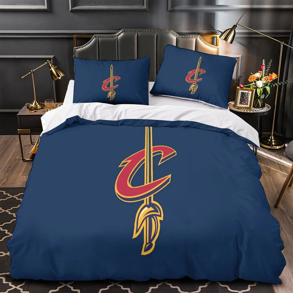 Cleveland Cavaliers Bedding Set Duvet Cover Without Filler (Online Order Only)