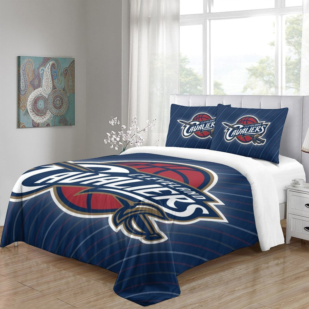 Cleveland Cavaliers Bedding Set Duvet Cover Without Filler (Online Order Only)