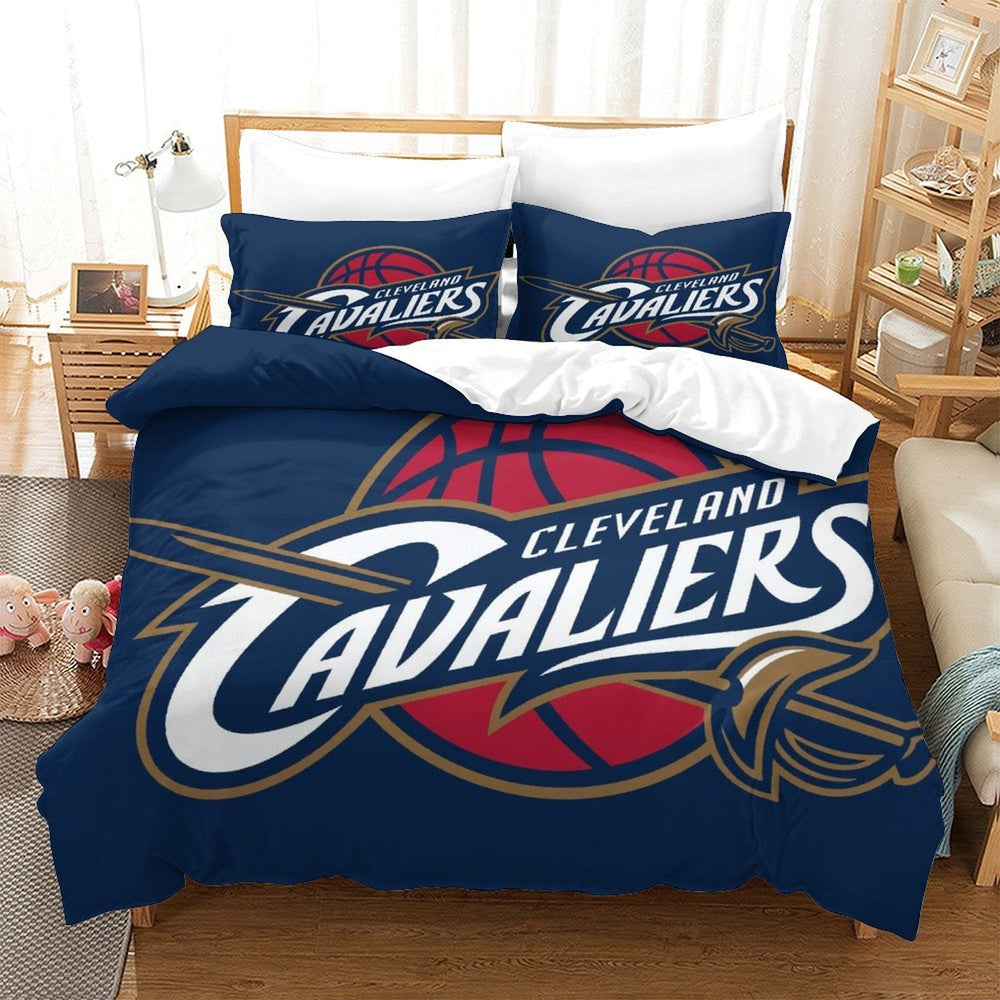 Cleveland Cavaliers Bedding Set Duvet Cover Without Filler (Online Order Only)