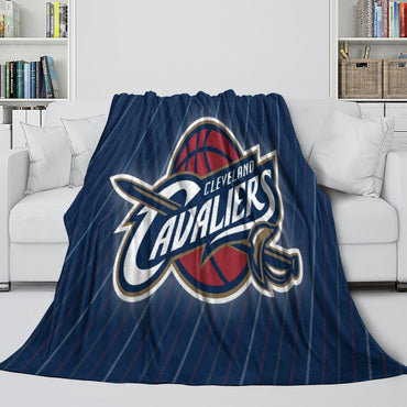 Cleveland Cavaliers Blanket Flannel Fleece Throw Room Decoration (Online Order Only)