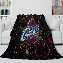 Cleveland Cavaliers Blanket Flannel Fleece Throw Room Decoration (Online Order Only)