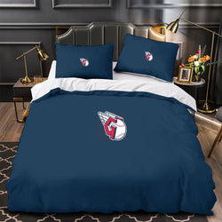 Cleveland Guardians Bedding Set Quilt Cover Without Filler (Online Order Only)