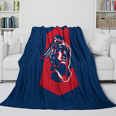 Cleveland Guardians Blanket Flannel Throw Room Decoration (Online Order Only)