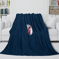 Cleveland Guardians Blanket Flannel Throw Room Decoration (Online Order Only)
