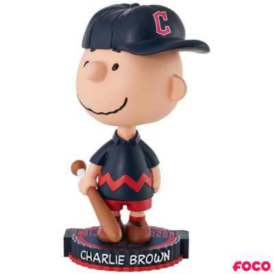 Charlie Brown Peanuts Bighead MLB Bobbleheads (ONLINE ORDER ONLY)
