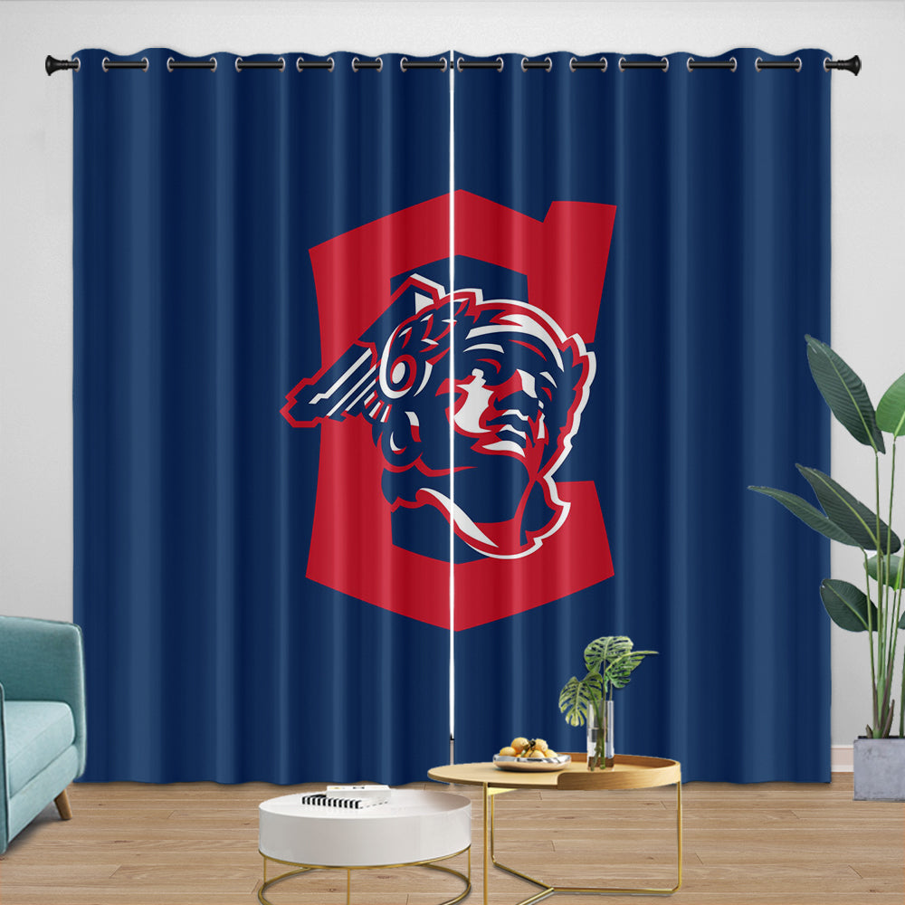 Cleveland Guardians Curtains Blackout Window Drapes Room Decoration (Online Order Only)
