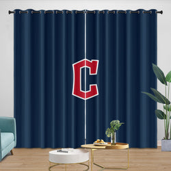 Cleveland Guardians Curtains Blackout Window Drapes Room Decoration (Online Order Only)