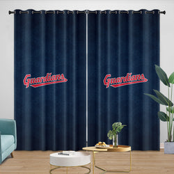 Cleveland Guardians Curtains Blackout Window Drapes Room Decoration (Online Order Only)