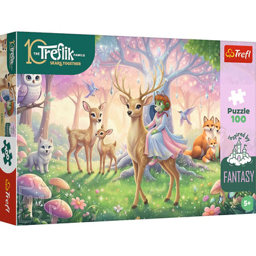 Trefl Kids Inspired By Fantasy Animals from the Magical Forest 100 Piece Kids Puzzle (ONLINE ORDER ONLY)