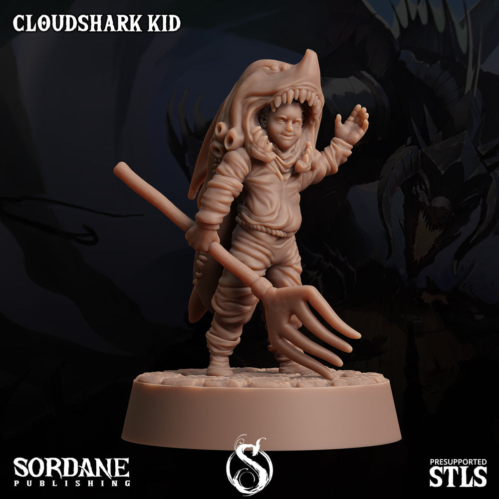 3D Printed Sordane Publishing Halloween Kids 28 32mm D&D (Online Only)