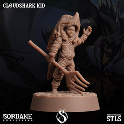 3D Printed Sordane Publishing Halloween Kids 28 32mm D&D (Online Only)