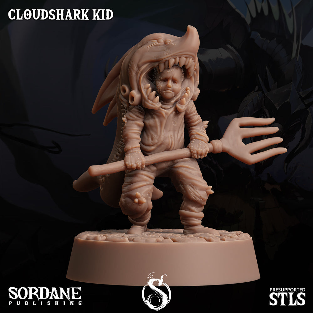 3D Printed Sordane Publishing Halloween Kids 28 32mm D&D (Online Only)