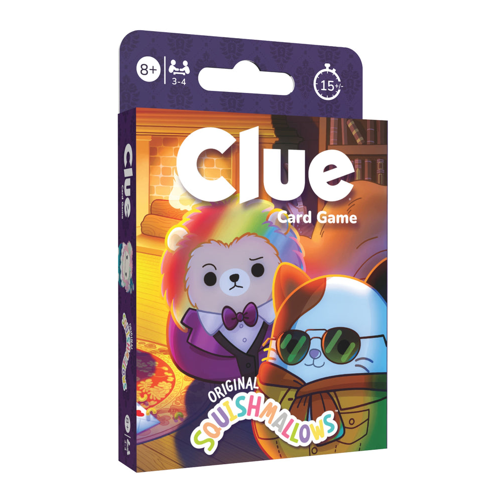Clue® Card Game: Original Squishmallows™ (ONLINE ORDER ONLY)