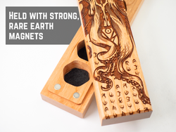 Cthulhu Rising | Engraved Council of 7 Dice Vault (ONLINE ORDER ONLY)