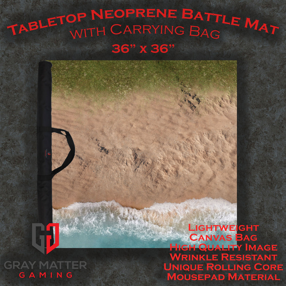 Coastal Shore - Neoprene Battle Mat with Bag (Online Order Only)