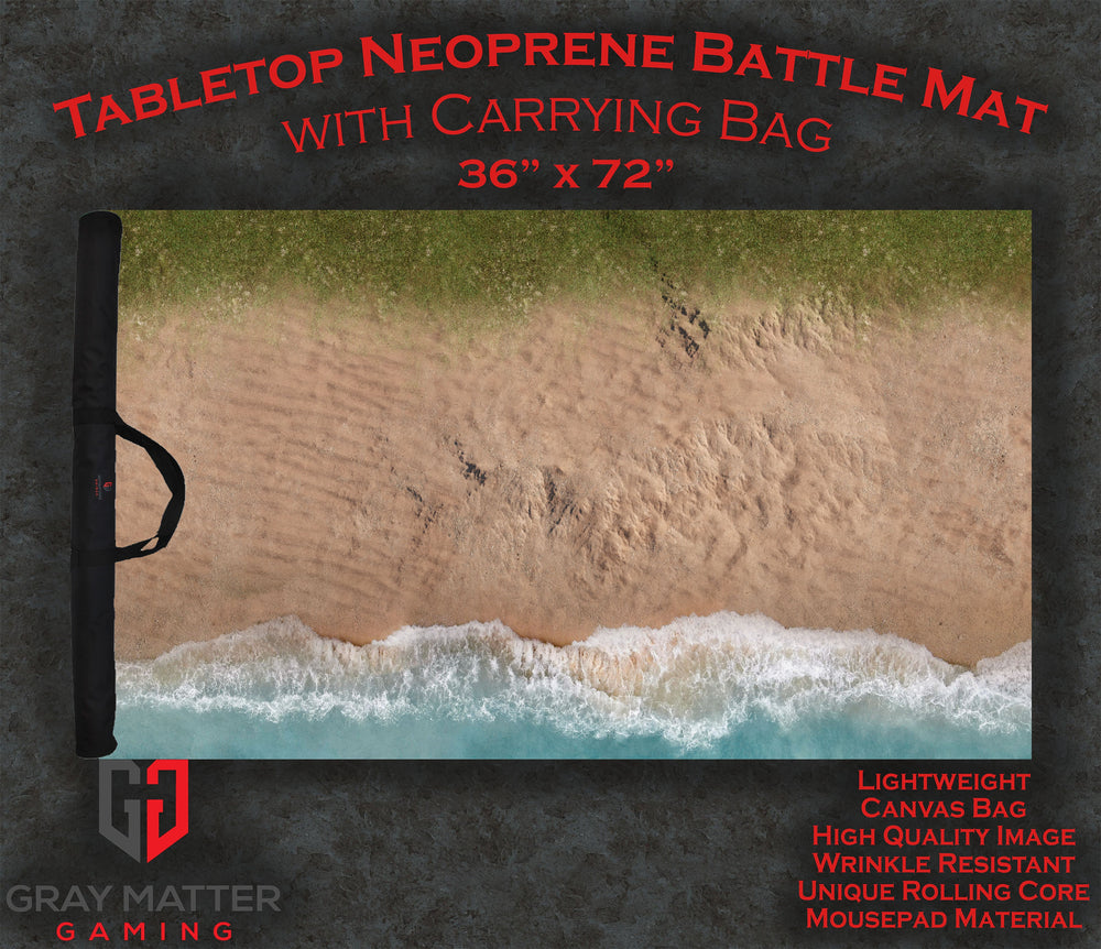 Coastal Shore - Neoprene Battle Mat with Bag (Online Order Only)