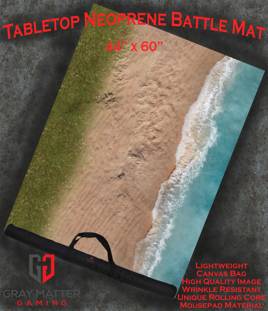 Coastal Shore - Neoprene Battle Mat with Bag (Online Order Only)