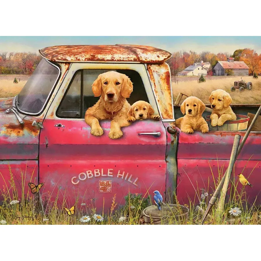 Cobble Hill Farm 1000 Piece Jigsaw Puzzle Cobble Hill (ONLINE ORDER ONLY)