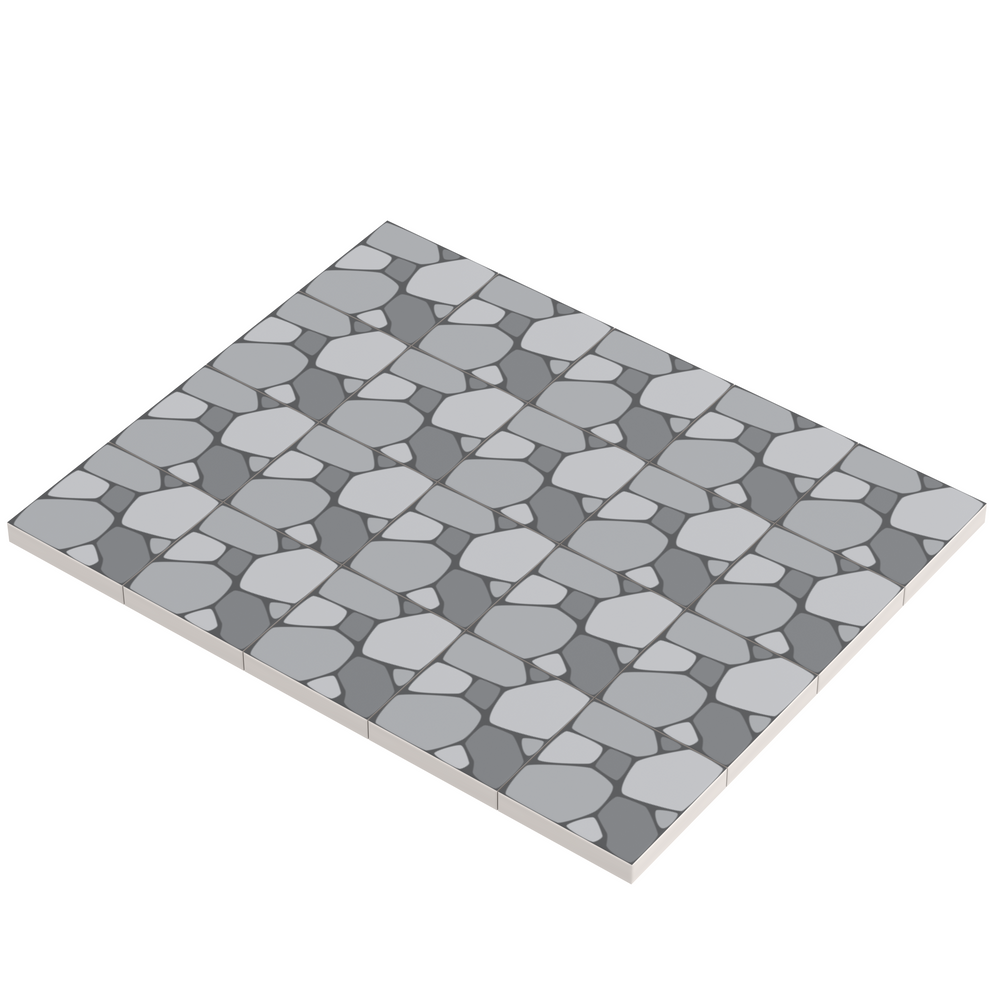 Cobblestone Tile Part Pack (20 Tiles) made with LEGO parts - B3 Customs (Online Order Only)