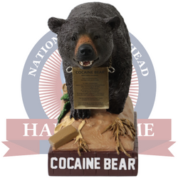 Cocaine Bear Bobblehead (ONLINE ORDER ONLY)