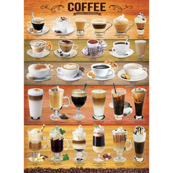 Coffee 1000 Piece Jigsaw Puzzle Eurographics (ONLINE ORDER ONLY)