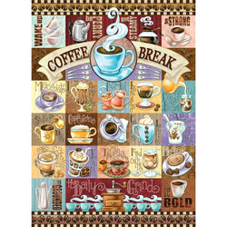 Coffee Break "Something's Amiss!" 1000 Piece Jigsaw Puzzle PuzzleTwist (ONLINE ORDER ONLY)