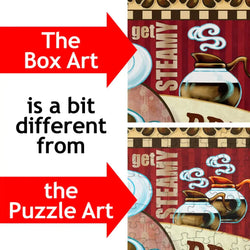 Coffee Break "Something's Amiss!" 1000 Piece Jigsaw Puzzle PuzzleTwist (ONLINE ORDER ONLY)