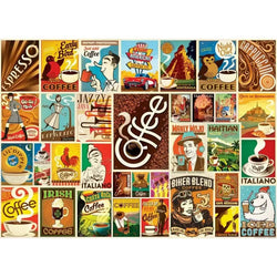 Coffee Lovers by Anderson Design 1000 Piece Jigsaw Puzzle MasterPieces (ONLINE ORDER ONLY)
