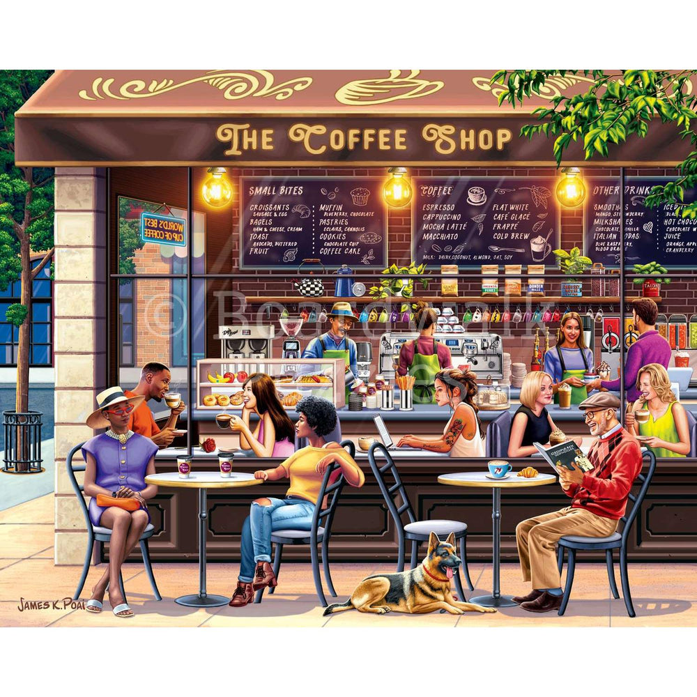 Coffee Shop 1000 Piece Jigsaw Puzzle Boardwalk (ONLINE ORDER ONLY)