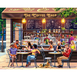 Coffee Shop 1000 Piece Jigsaw Puzzle Boardwalk (ONLINE ORDER ONLY)