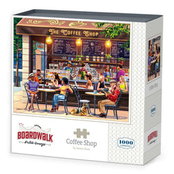 Coffee Shop 1000 Piece Jigsaw Puzzle Boardwalk (ONLINE ORDER ONLY)