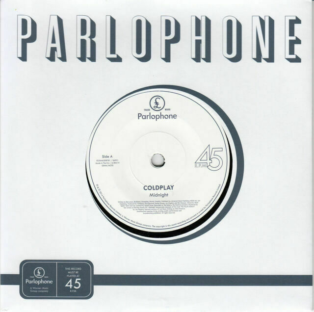 Coldplay - Midnight [Limited Edition] [Single] 7", Single Sided Etched, 45 [Vinyl]