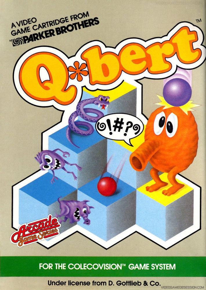 Q*bert - Colecovision (ONLINE ORDER ONLY)