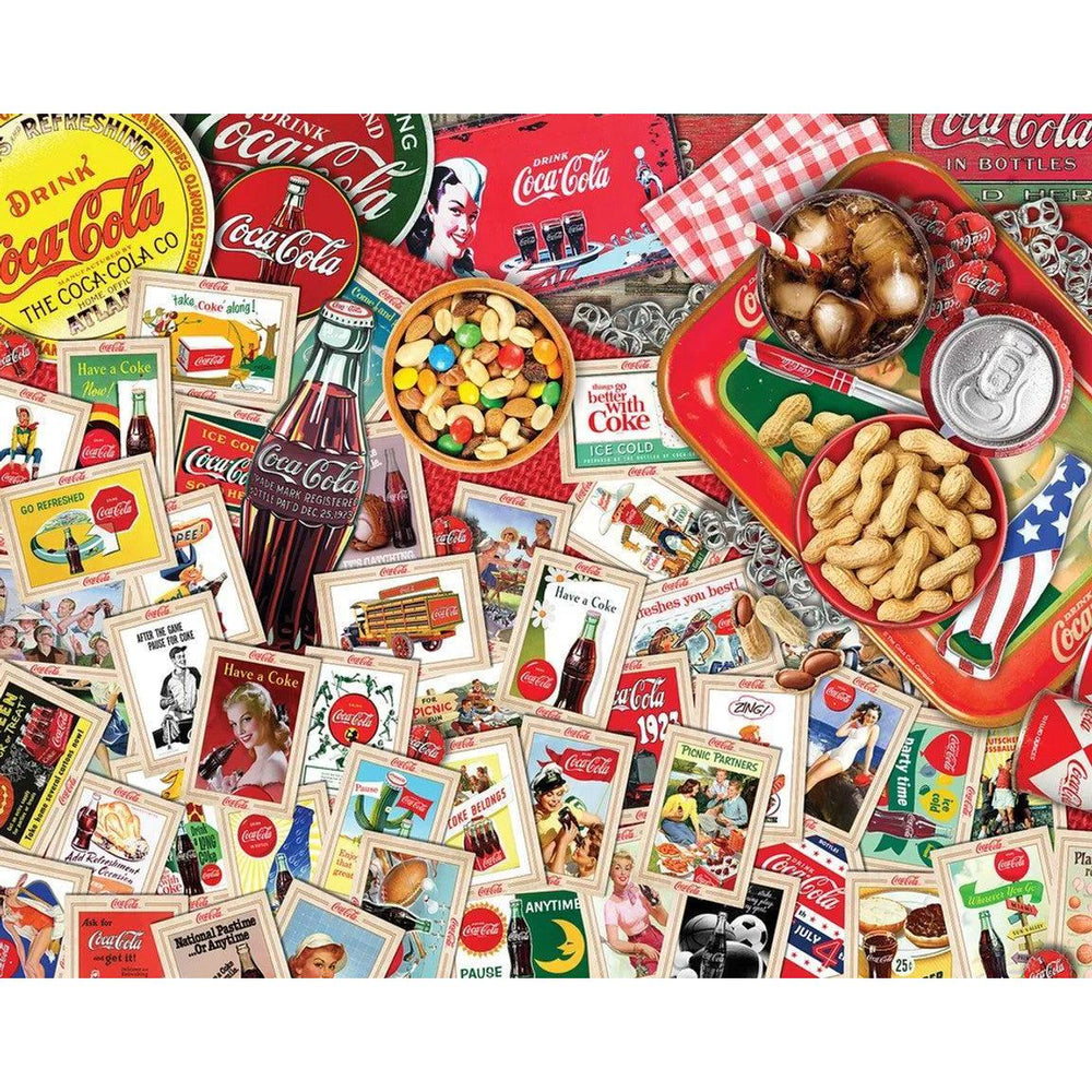 Collector's Table Coca-Cola 500 Piece Jigsaw Puzzle Springbok (ONLINE ORDER ONLY)