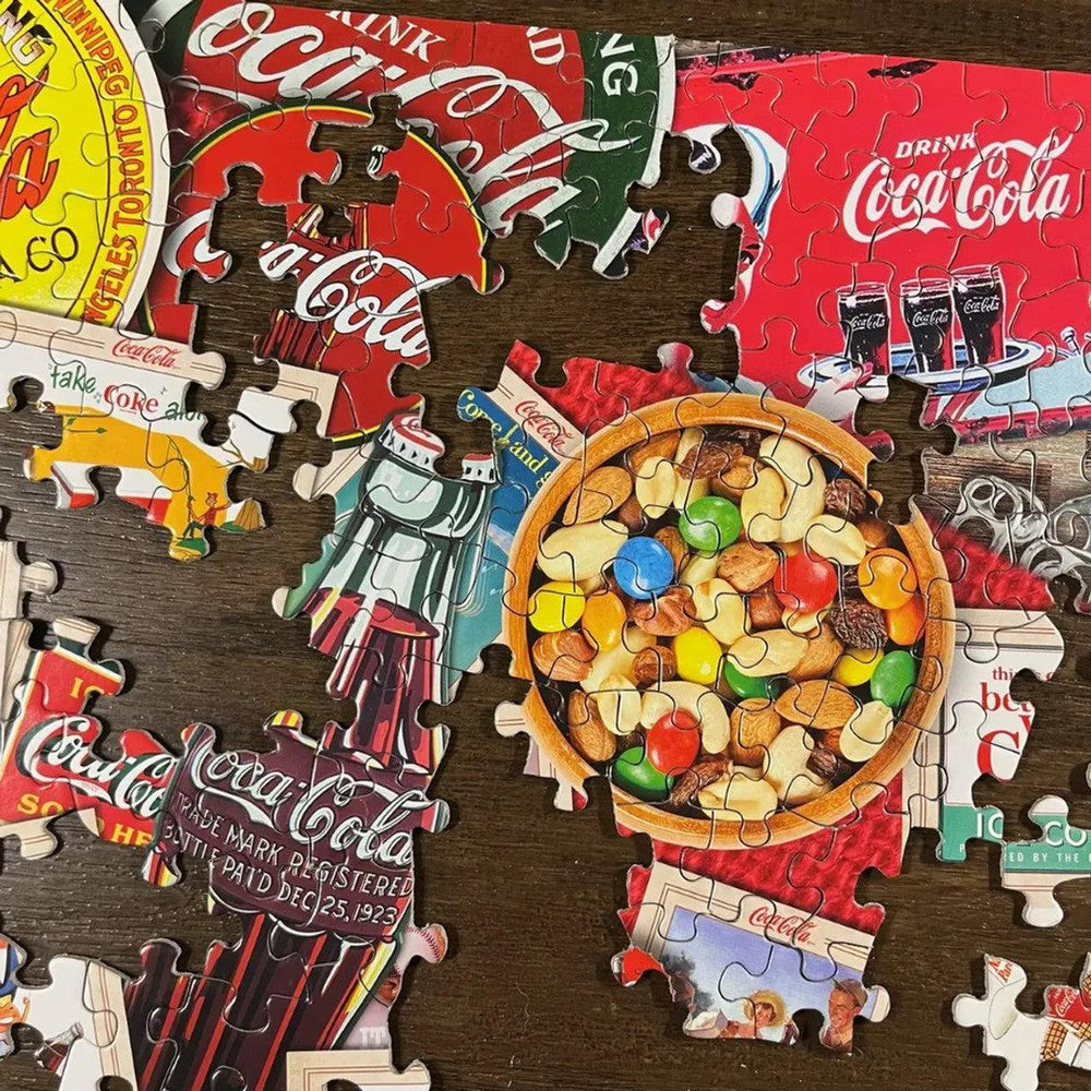 Collector's Table Coca-Cola 500 Piece Jigsaw Puzzle Springbok (ONLINE ORDER ONLY)