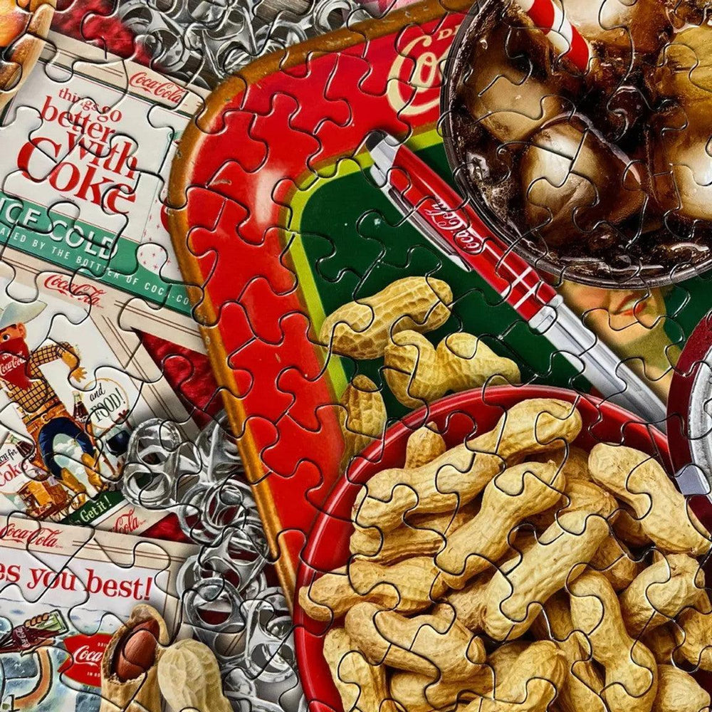 Collector's Table Coca-Cola 500 Piece Jigsaw Puzzle Springbok (ONLINE ORDER ONLY)