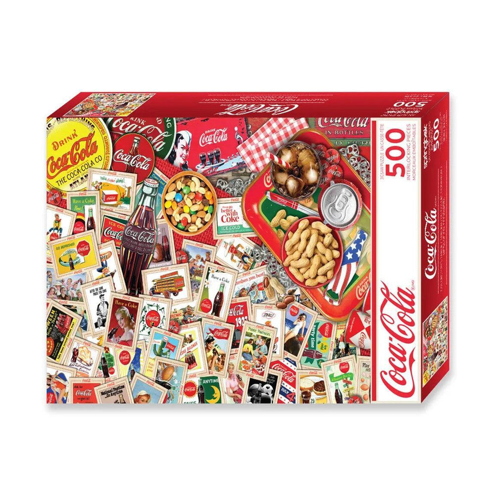 Collector's Table Coca-Cola 500 Piece Jigsaw Puzzle Springbok (ONLINE ORDER ONLY)